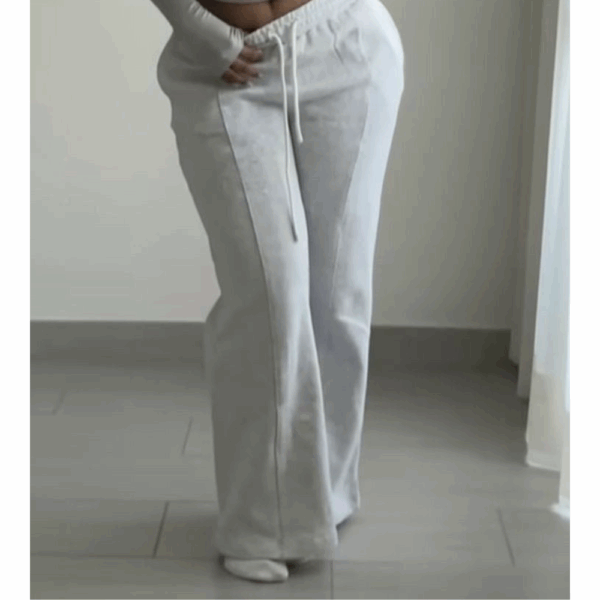 Pantalón de tela para mujer - Imagen 2