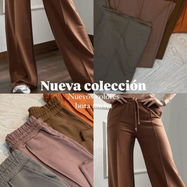 Pantalón de tela para mujer